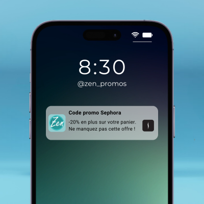 inscrivez-vous dès maintenant sur notre site ZenPromos ! ✨