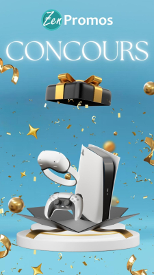 🎮🌟 GRAND JEU CONCOURS ZENPROMOS - GAGNE UNE PLAYSTATION 5 AVEC CASQUE DE RÉALITÉ VIRTUEL ! 🌟🎮