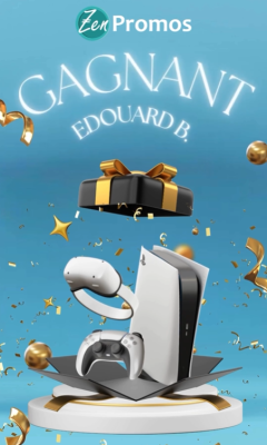 🚀 Annonce du Gagnant ZenPromos ! 🎮
