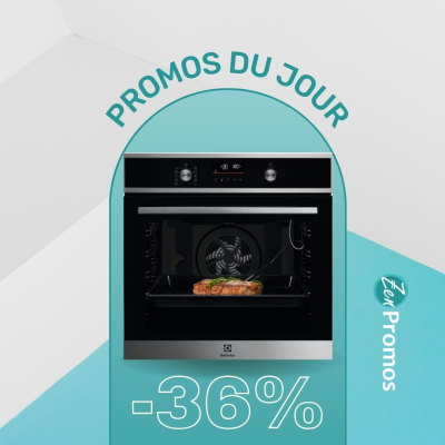 36% de réduction sur le Four Encastrable Pyrolyse 700 SenseCook® d'Electrolux