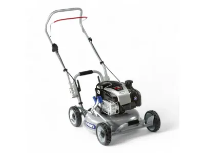 Tondeuse thermique 46cm, mulching pulvérisateur sans bac, démarrage électrique - GRIN HM46-INSTART