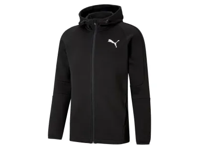 Puma Sweat Capuche Evostripe Core Fz Hoodie Noir