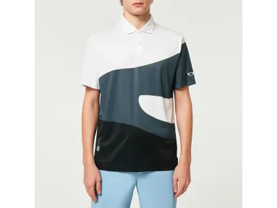 Oakley Polo Bleu Foncé Reduct Wave