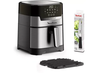 Friteuse sans huile MOULINEX Easy Fry and Grill+Couteau Tefal 