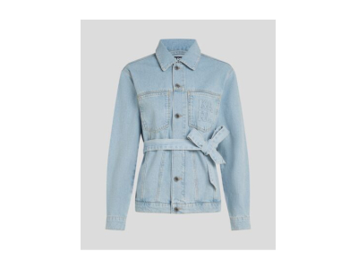 VESTE EN JEAN CEINTUREE