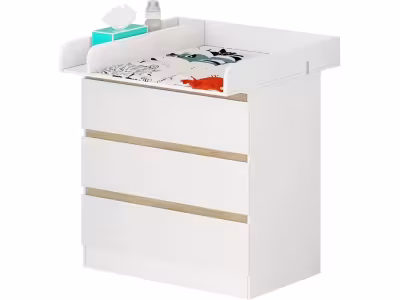  Commode À Langer 3 Tiroirs Avec Table À Langer En MDF 80x48x78 cm - Blanc Commode À Langer 3 Tiroirs Avec Table À Langer En MDF 80x48x78 cm - Blanc Commode À Langer 3 Tiroirs Avec Table À Langer En MDF 80x48x78 cm - Blanc Commode À Langer 3 Tiroirs Avec Table À Langer En MDF 80x48x78 cm - Blanc WOLTU Commode À Langer 3 Tiroirs Avec Table À Langer En MDF 80x48x78 cm - Blanc