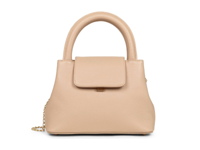 Lancaster Sac à main - Cuir de vachette grainé - 24 x 17 x 9,5 cm