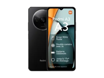 Smartphone Redmi A3 64 Go Noir XIAOMI