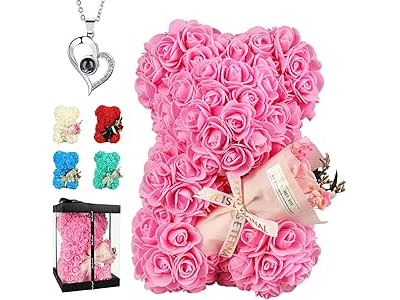 Nounours Rose Eternelle