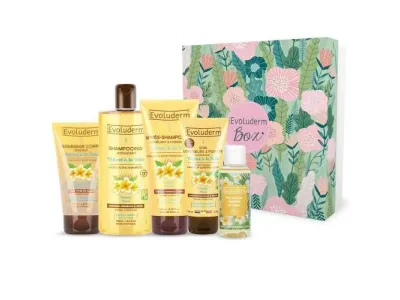 EVOLUDERM - Coffret Idyllique Corps & Cheveux Monoï à la Folie