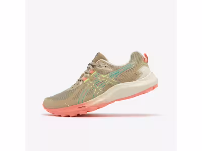 Chaussures de Trail Running Femme, Asics Gel Kanaku 6 Beige Bleu