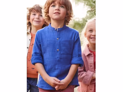 Chemise en gaze de coton