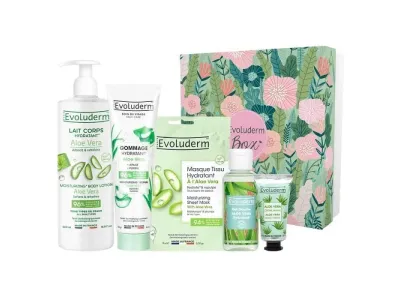 EVOLUDERM - Coffret 100% Aloe Vera Visage & Corps 