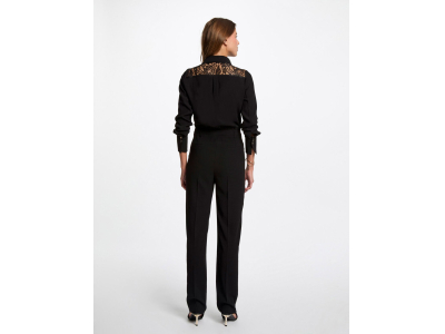 Combinaison longue dentelle noir 