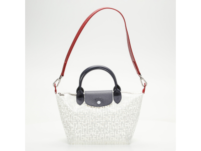 Sac à main S - Le Pliage LGP Transparent - Blanc