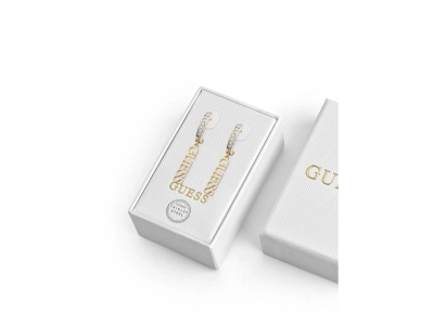 Boucles d'oreilles avec pendentif logo