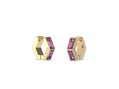 Boucles d'oreilles avec cristaux
