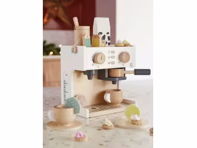 Machine à café et à thé en bois FSC® - multicolore