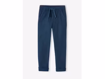 Pantalon léger garçon en coton/lin