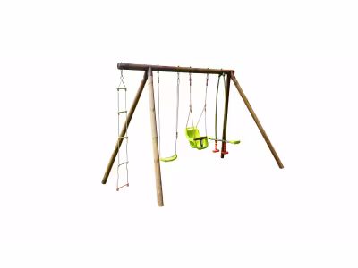 Portique Soulet Suzon en bois de couleur marron