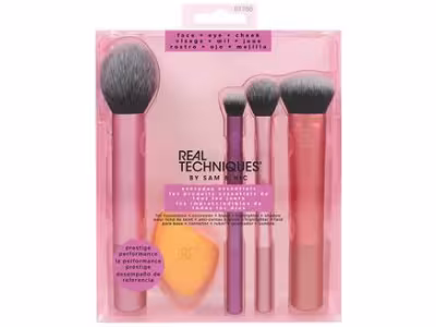 Set de 4 pinceaux & éponge - Teint & yeux