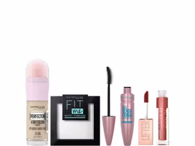 Routine maquillage naturel - Teint, yeux & lèvres - 4 produits