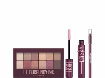 Kit maquillage bordeaux - Yeux - 3 produits