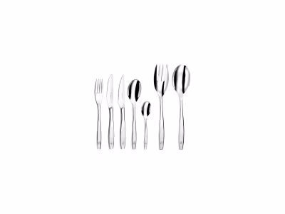 Lou Laguiole & Amefa Ménagère en acier inoxydable Figure Inox - 62 pièces