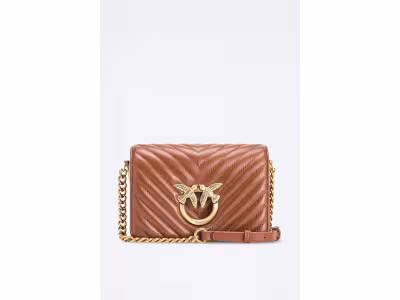 Sac bandoulière mini en cuir de mouton