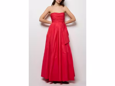Pinko Robe bustier - Rouge