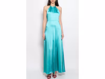 Pinko Robe longue - Turquoise