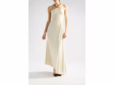 Pinko Robe longue - Ecru
