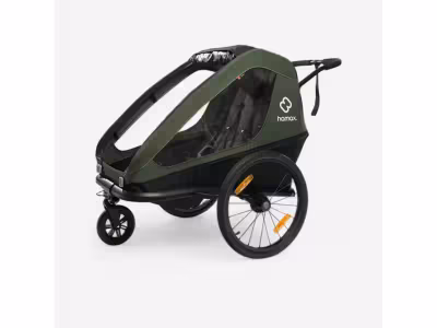 REMORQUE VELO HAMAX IXPLORER VERT