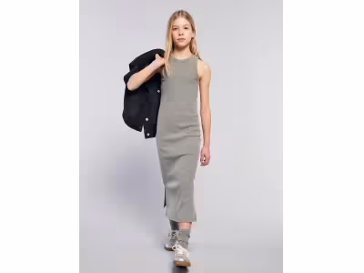 Robe débardeur longue fille 