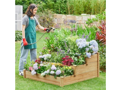 Carré à Plantes en Bois Carré Potager