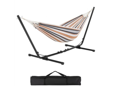  Hamac sur Pied avec Support Charge 200 kg