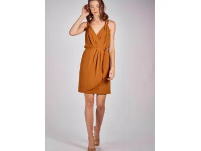 Robe mi-longue 