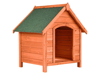 TECTAKE Niche pour chien en Bois lasuré 