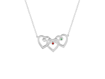 Collier argent