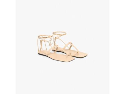 Sandales - cuir - beige