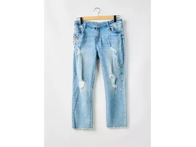 Jeans coupe droite 
