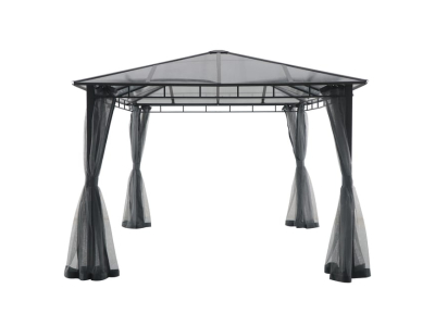 Tente NATERIAL Volta aluminium gris anthracite, 8.32 m²
