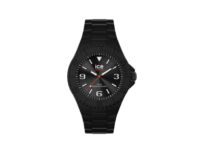 Montre Ice Watch Homme silicone noir.