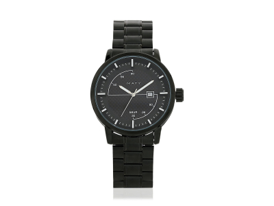 Montre revêtement noir
