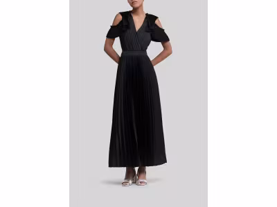 Ikks Robe plissée - Noir