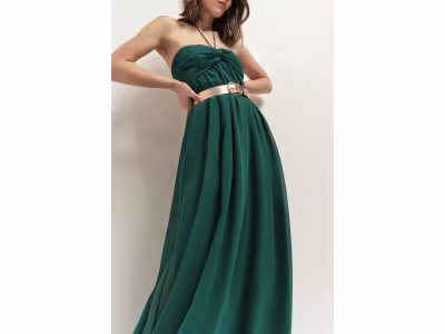 Ikks Robe longue - Vert