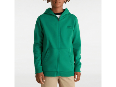 Sweat zippé Core Basic - vert