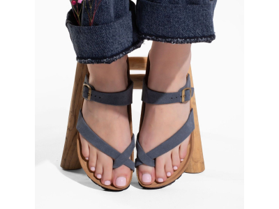 Bayton - sandales Diane - gris