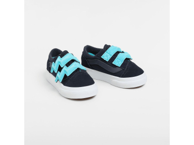 Sneakers Old Skool V Bolt Strap - cuir - bleu