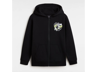 Sweat zippé SK8 Hi - 100% coton - noir
